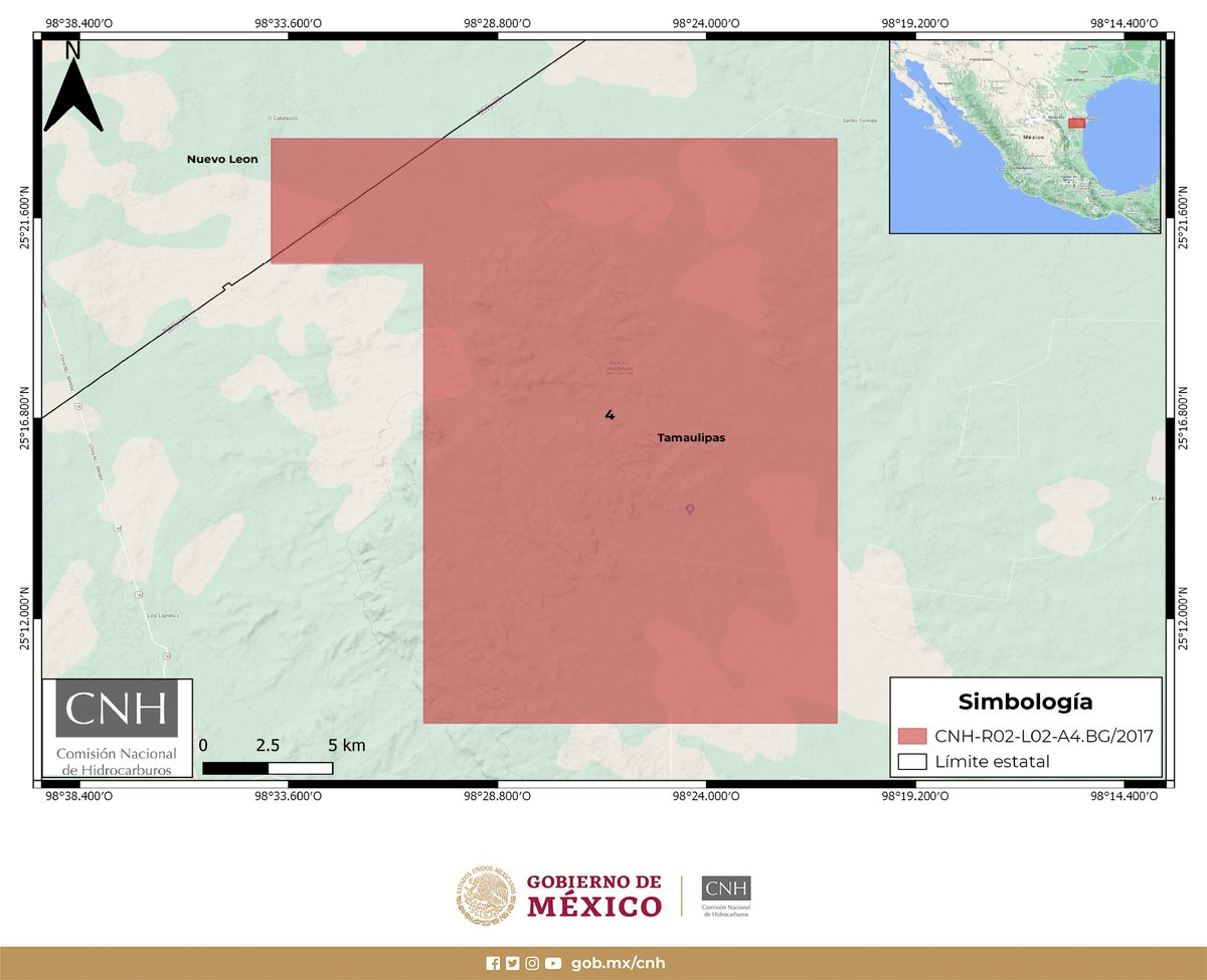 CNH_MX's tweet photo. ✅2/5 | Se aprueba la solicitud del Periodo Adicional de Exploración, presentada por Pantera Exploración y Producción 2.2, relacionada con el contrato https://t.co/MjfBcVQhuP. https://t.co/0vQoqz2MTs