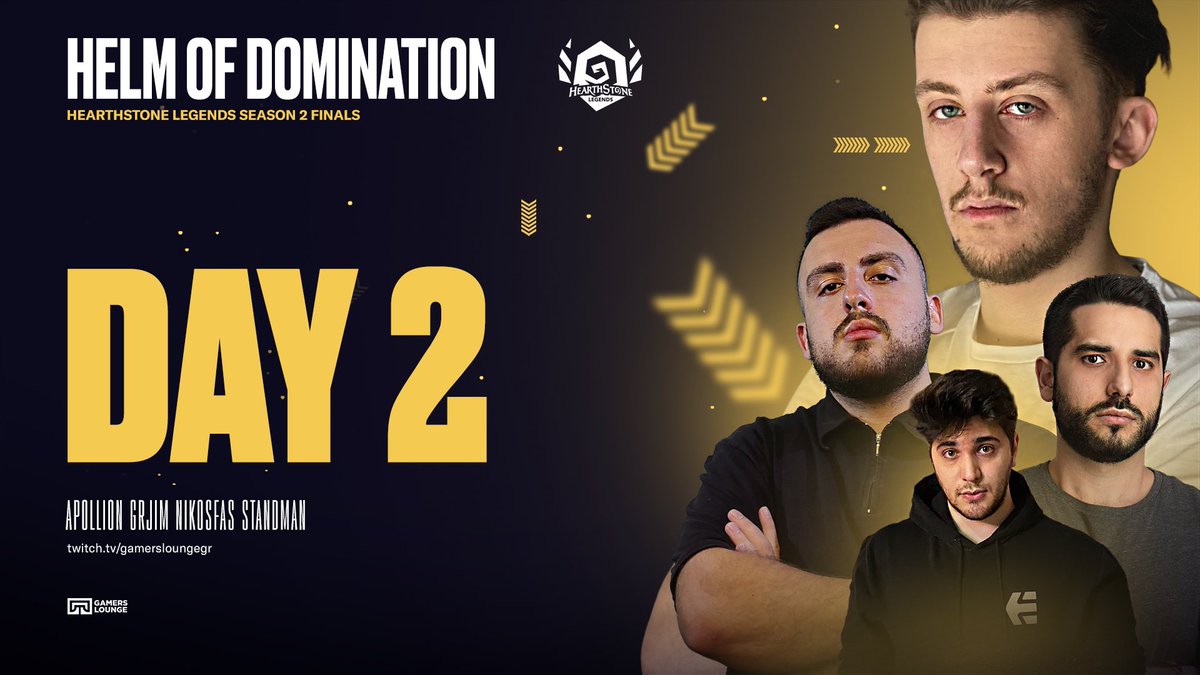 HSLegends_gr's tweet photo. We’re LIVE with Day 2! 🔥
Tune in here: https://t.co/sHD2GPkRE0 https://t.co/kjp56TCAju