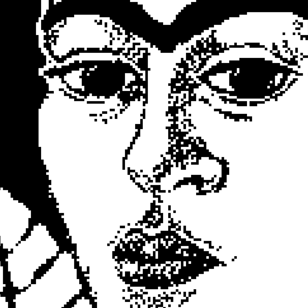 500kArt's tweet photo. #pixelperfect #pixelart #FridaKahlo #500kart #youdraw #bw
detail: gbear 2005 https://t.co/6NOB5MEL8f