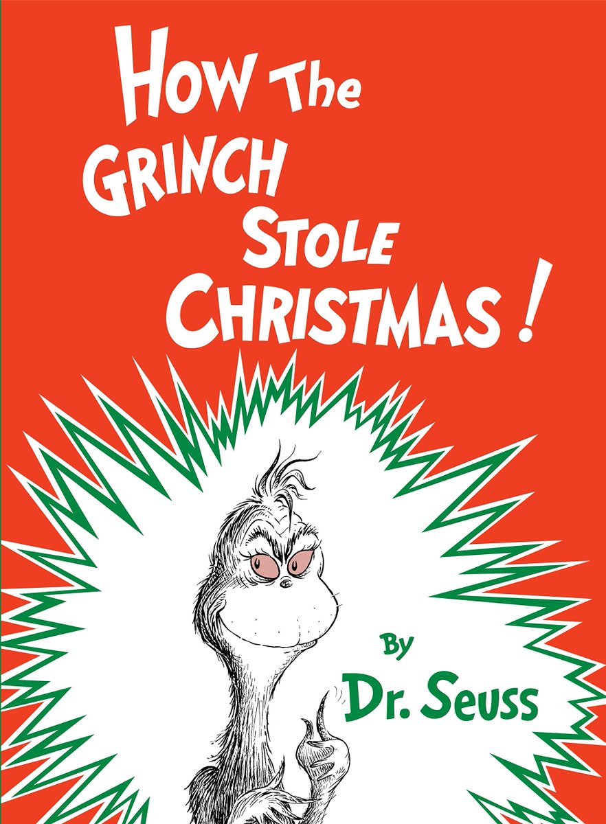 It's not Christmas without the Grinch! Today's book choice is "How the Grinch Stole Christmas" by Dr Seuss! After reading, make Grinch Slime with I Heart Arts N Crafts #LEARN12Days iheartartsncrafts.com/grinch-slime-r…