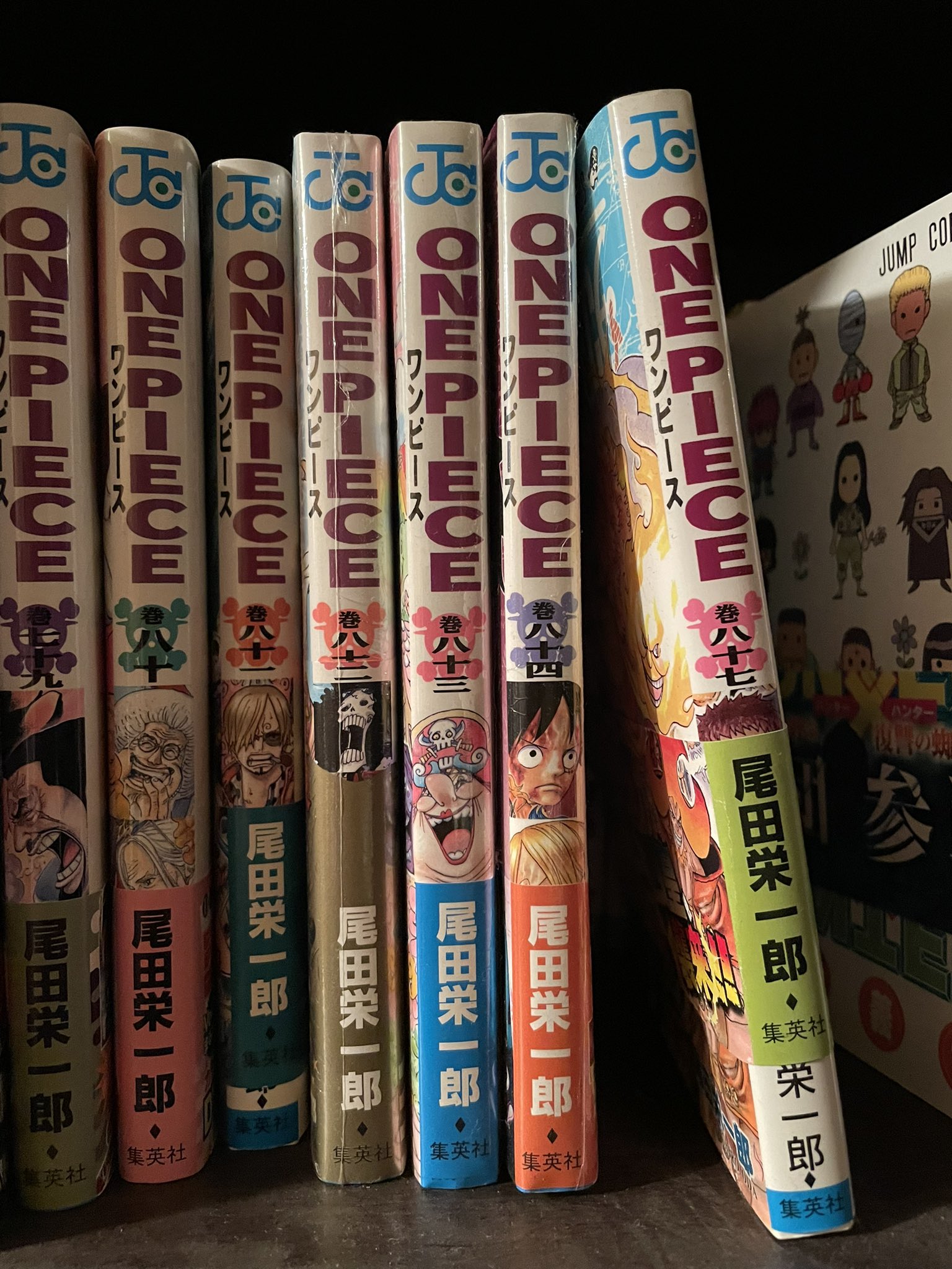 バサラ 久々にワンピースの単行本買おうかと思ったんだけど 何この買い方 85 86ないし 84包装されたままだし ダイイングメッセージ T Co 4pocvqvtdm Twitter