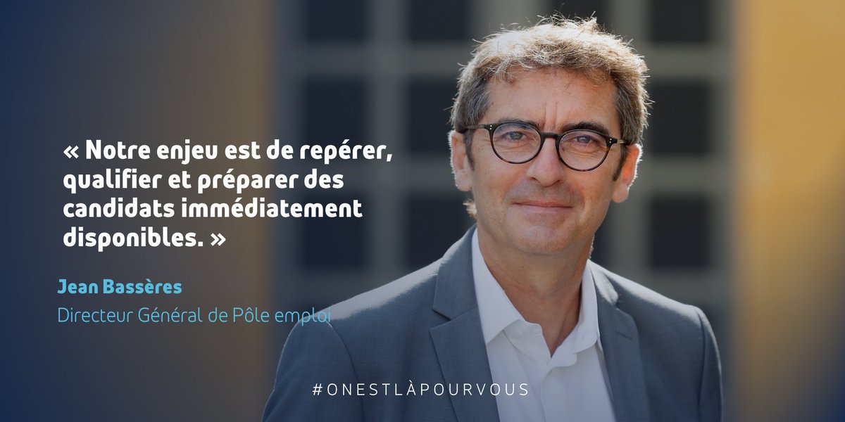 Pour accompagner la relance dans les territoires, @pole_emploi est pleinement engagé aux côtés de l’Etat et des Régions dans la mise en œuvre du plan de réduction des tensions de recrutement

La tribune de Jean Bassères, DG de @pole_emploi : cutt.ly/sY1rsbs #TousMobilisés