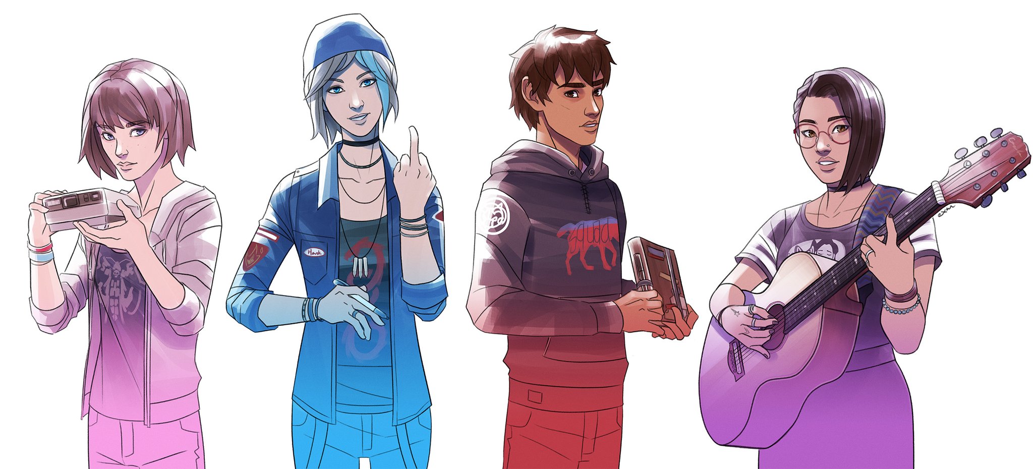 Life is Strange on X: We close out our Steph week with a beautiful piece of #LifeisStrange #TrueColors #FanArt by @InkHurricane! / X