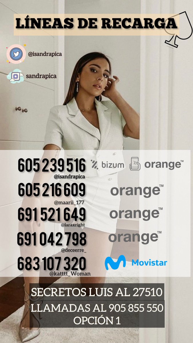 EL ROJO ES SANDRA… 

PORFAVOR PODEMOS VOTAR Y HACER FINALISTA A SANDRA? 

PORFAVOR TENEMOS LÍNEAS DE RECARGA!

ABRIR MD #SecretGala14