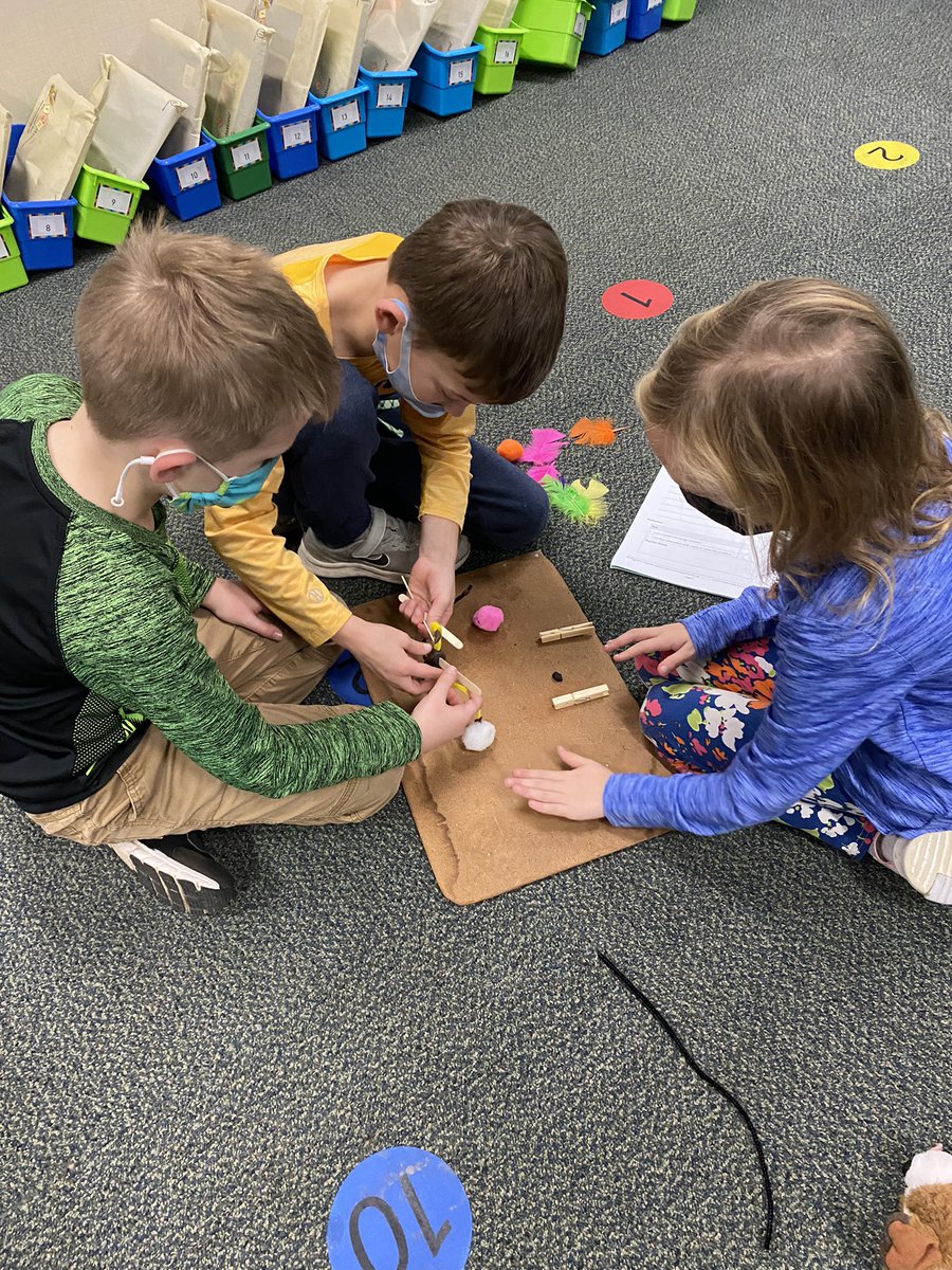 WBEteacher's tweet photo. PLTW final project…creating a seed dispersing device that mimics how animals spread seeds. The kids got into it! https://t.co/dkd3z0vRMV