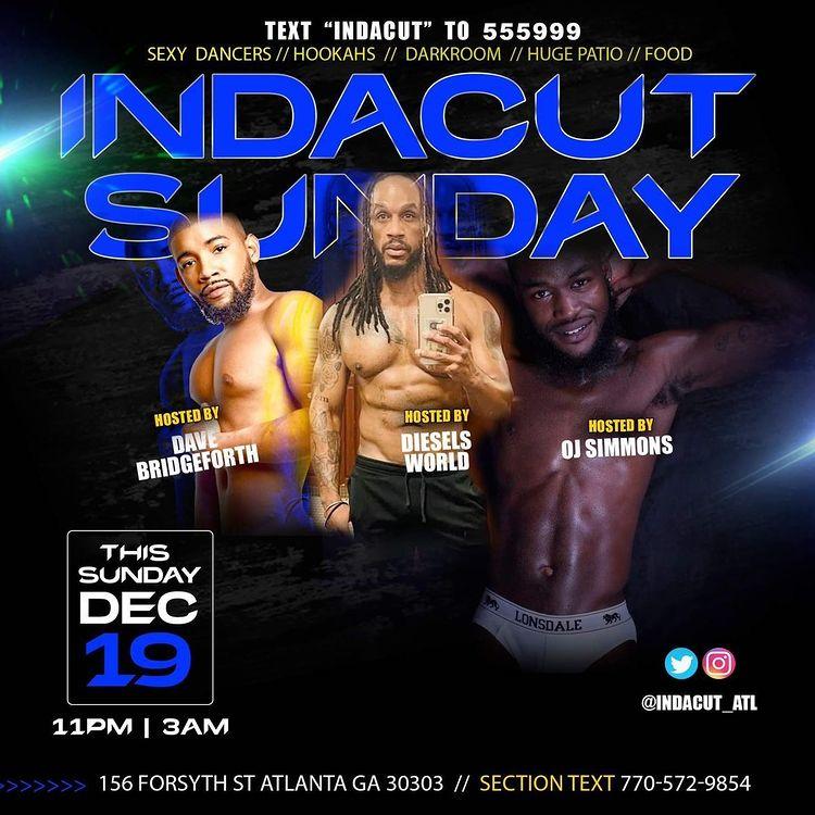 Indacut_atl's tweet photo. ATL THIS DEC19TH IS GOING BIG!!!!

INDACUT SUNDAY!!!!! https://t.co/XaISJUnEaI