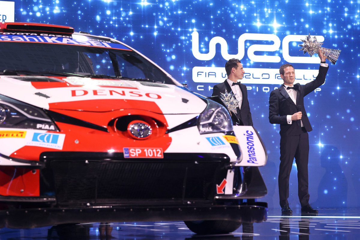 🏆 #FIAPrizeGiving2021 - Another fantastic season 
<a href="/OfficialWRC/">FIA World Rally Championship</a>. The French pair, <a href="/SebOgier/">Sébastien Ogier</a> and Julien Ingrassia have ensured their place in motor sport history by claiming their eighth world title

#WRC