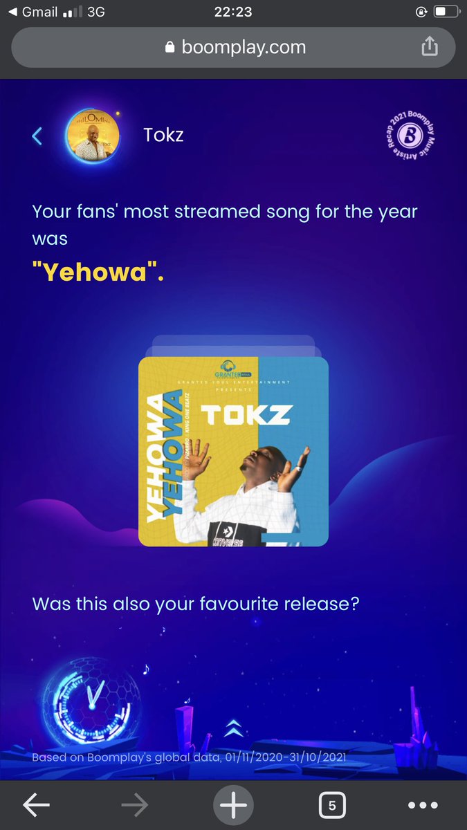 TokzGh's tweet photo. #Yehowa #boomplayrecap https://t.co/g1L88L7mKD