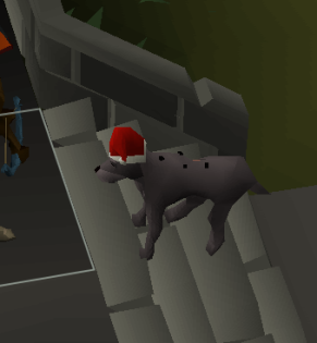 -steals Santa hat-😈
#osrs #rs