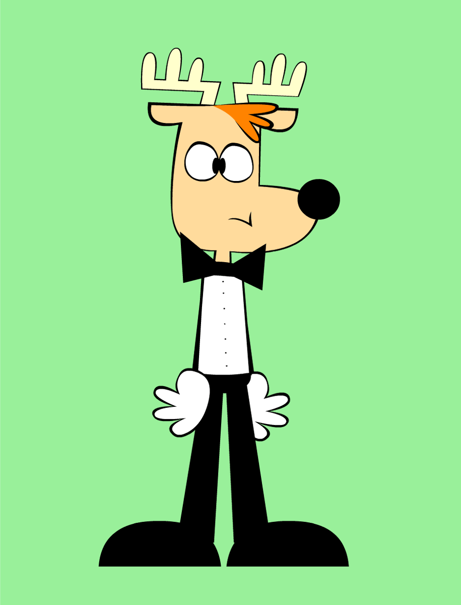 tammytoon5's tweet photo. A cross eyed Dan Deer
#CartoonArt #CrossedEyes #DeerCharacter #ArtistOnTwitter https://t.co/zsGfO0L9q9