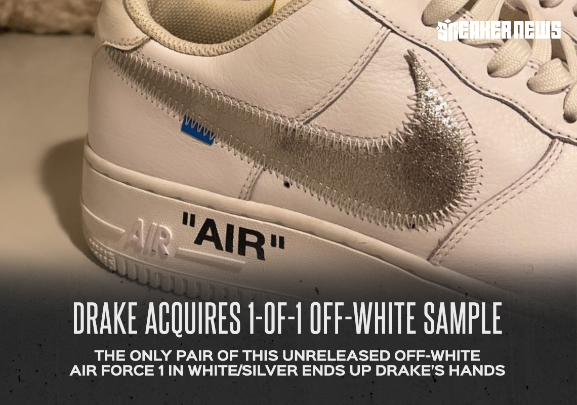 Unreleased Off-White x Nike Air Force 1 Samples on Display at