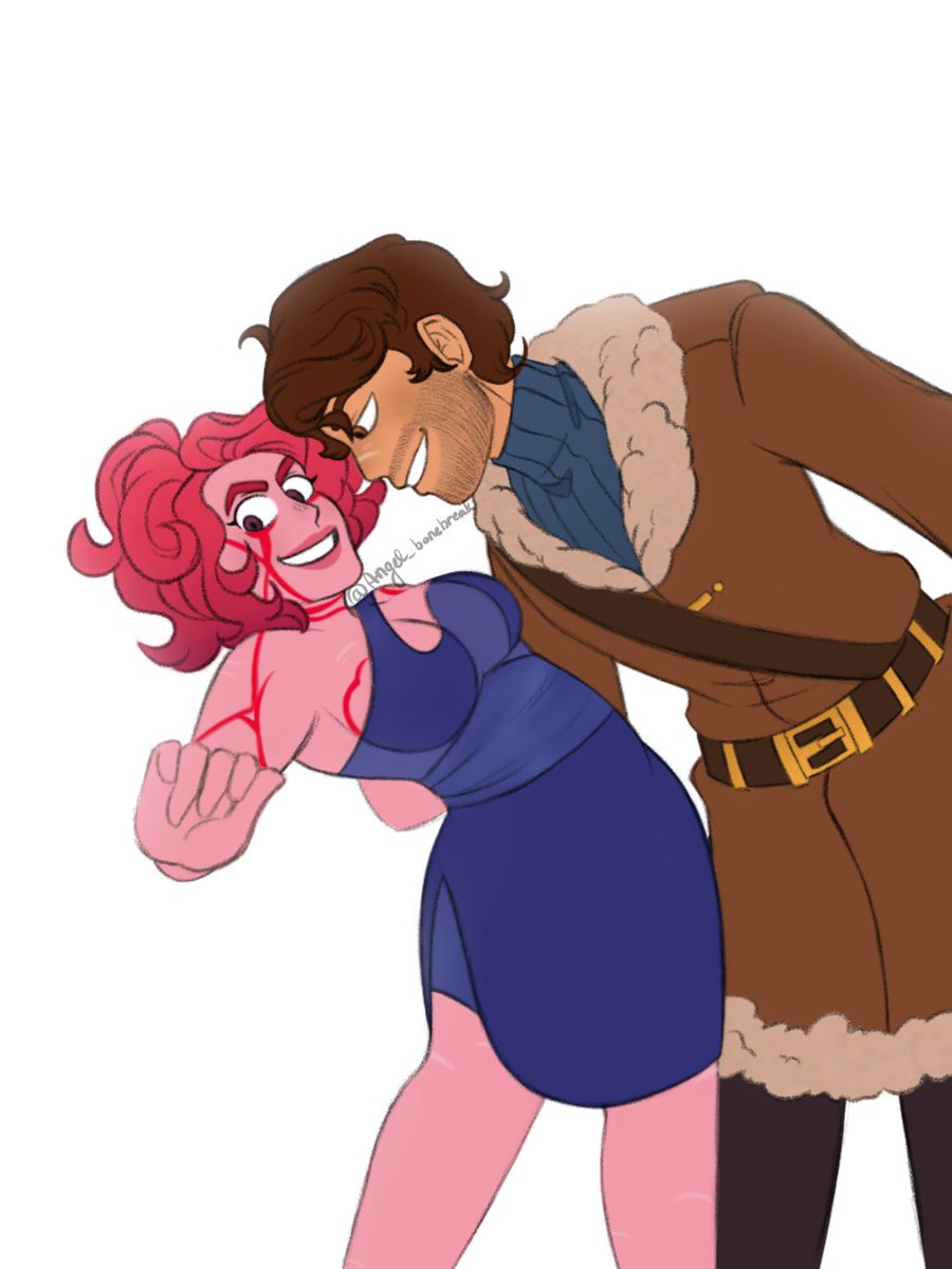 Art trade for <a href="/coraele/">*ೃ༄ COCO .ᐟ.ᐟ</a> ^v^)/💕💕💕💕💕💕💕 i had fun drawing your OCS!💕💕💕💕
#CoupleGoals