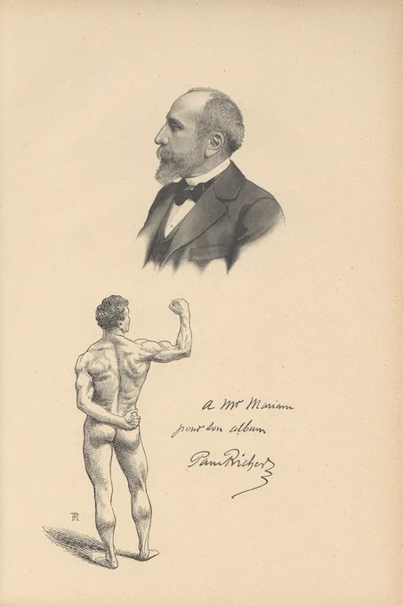Paul Marie Louis Pierre Richer (17 Jan 1849 - 17 Dec 1933) 