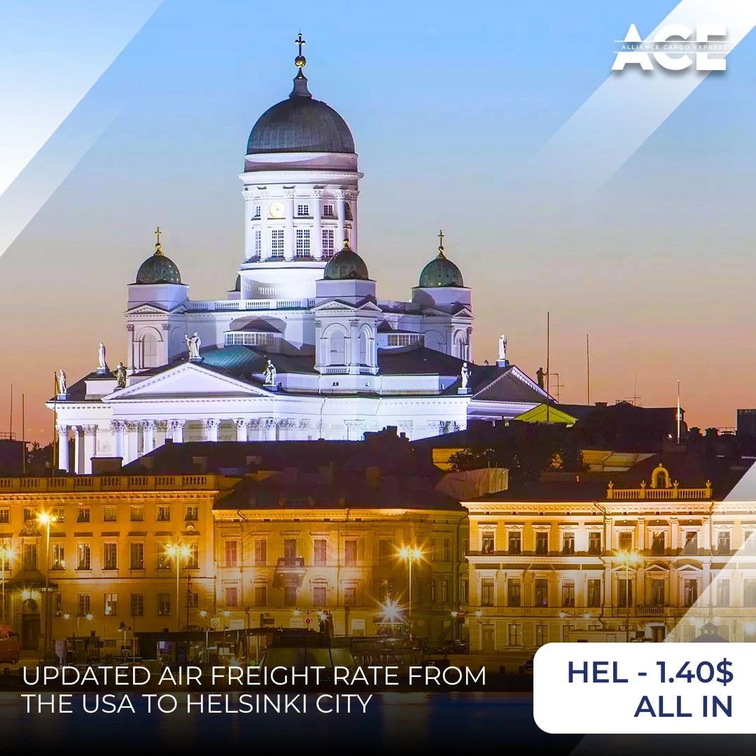 NEW AIR FREIGHT RATE TO HELSINKI!
https://t.co/yx6tfVX7DR
https://t.co/AcejVCgRkr
https://t.co/0yLVCzuwfJ https://t.co/R9BzkNUhSX