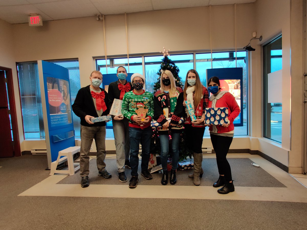 Secret Santa with team Mission Hills 
#bcyholidaycheer