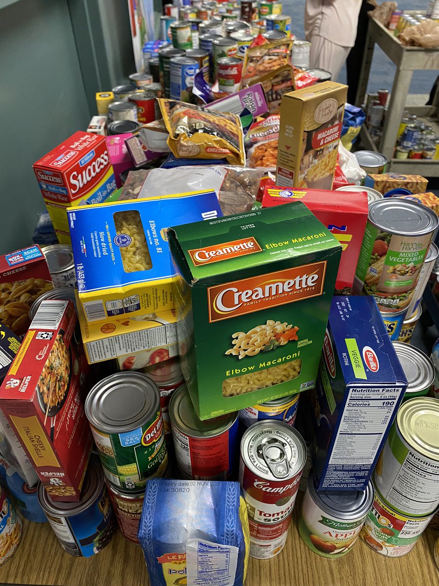 tollesceo's tweet photo. Always impressed by the generosity and attitude of caring of our @TollesTech students. This food drive was led by our #SkillsUSA student leaders. #CareerTech #LiftAllStudents @MrsStrebe https://t.co/9nOTV7F0sL