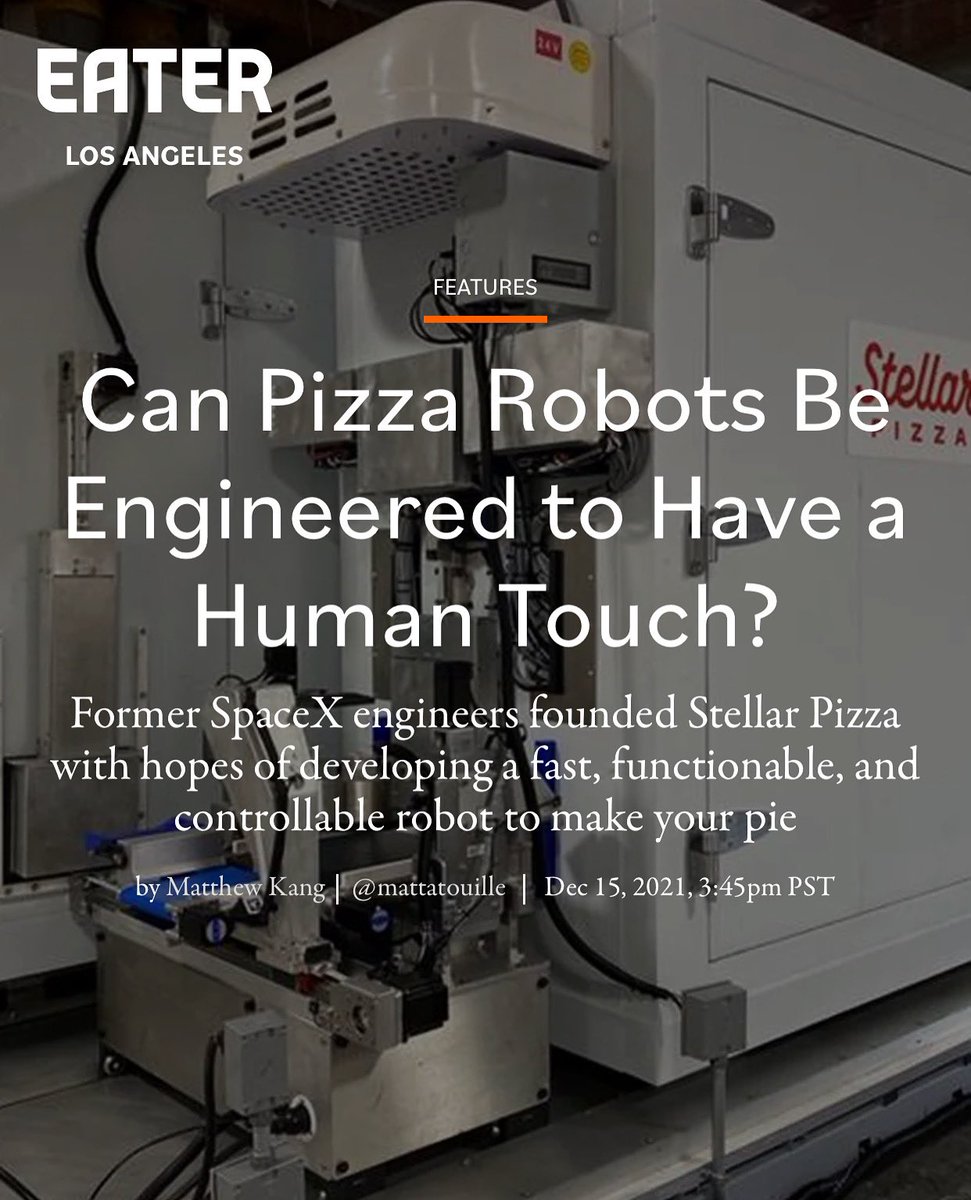 Getting a lot of interesting reactions this to this <a href="/eaterla/">Eater LA</a> post on IG #pizzaconsulting 
la.eater.com/2021/12/15/228…