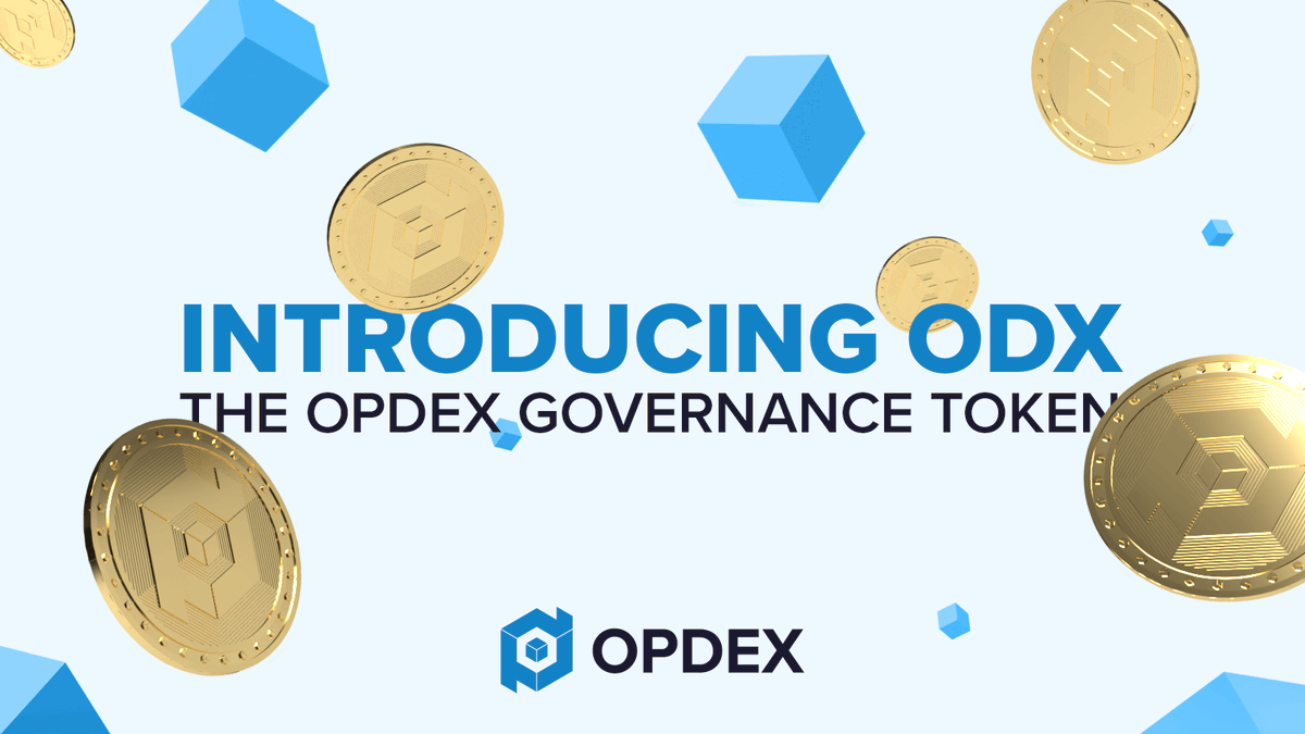OpdexProtocol's tweet photo. Introducing $ODX

The official Opdex Governance Token powering staking, liquidity mining and more!

More At:
https://t.co/osadLpcgWJ

$STRAX $ODX #DeFi #DAO https://t.co/Ff5q9QIxW6