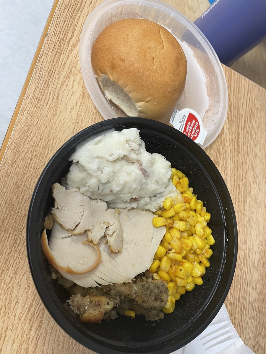Grade 1s were so excited for our Christmas turkey lunch day… and for SANTA!!! 🎅🏼