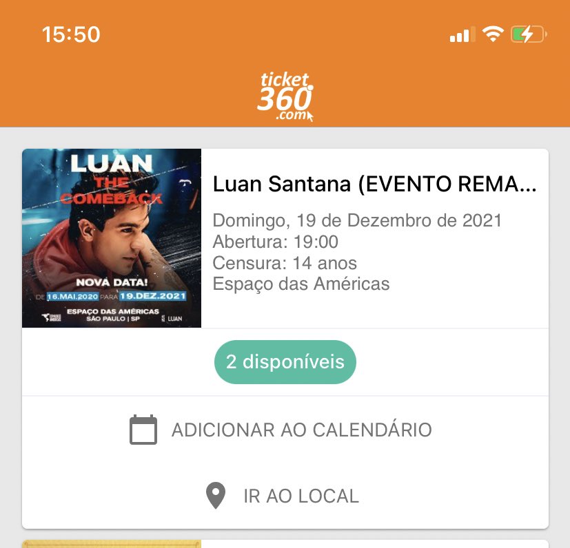 vaanessams_'s tweet photo. Meu e da minha amiga, ansiosaaaa 🧡 @centraldoluan https://t.co/LZaGn8Qm5f