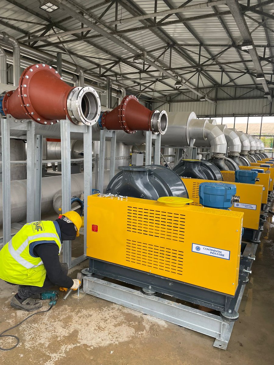 BMF_Enerji's tweet photo. Commissioning work of the Booster System with 6000m³/h capacity continues in Istanbul Seymen Landfill Gas Power Generation Facility.
•
 #Landfillgas #Biogaz #Biogas #Biyogaz #Biomethane #Biyokütle #Çöpgazı #Jenbacher
#Gasbooster #Biogasplant #GasCollectionSystem #биогаз https://t.co/ogSHPYsT4d