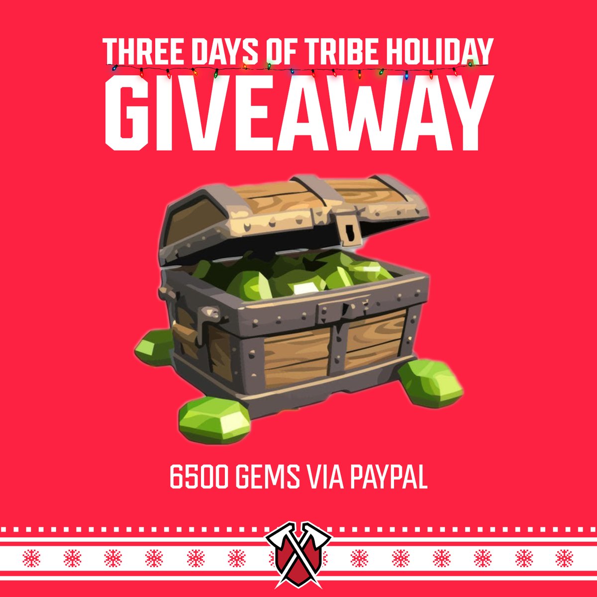 CarbonFin's tweet image. ❄️ Three Days of Tribe Holiday Giveaway ❄️

🎉 Prize 🎉
- Super Stocking (All items pictured)
- 6500 Gems via PayPal ($50)

How to Enter: 
✅ Follow @CarbonFin 
✅ Follow @TribeGaming 
✅ Retweet this tweet

More on Instagram &amp;amp; YT Community Tab!

Winner selected on Dec 19th