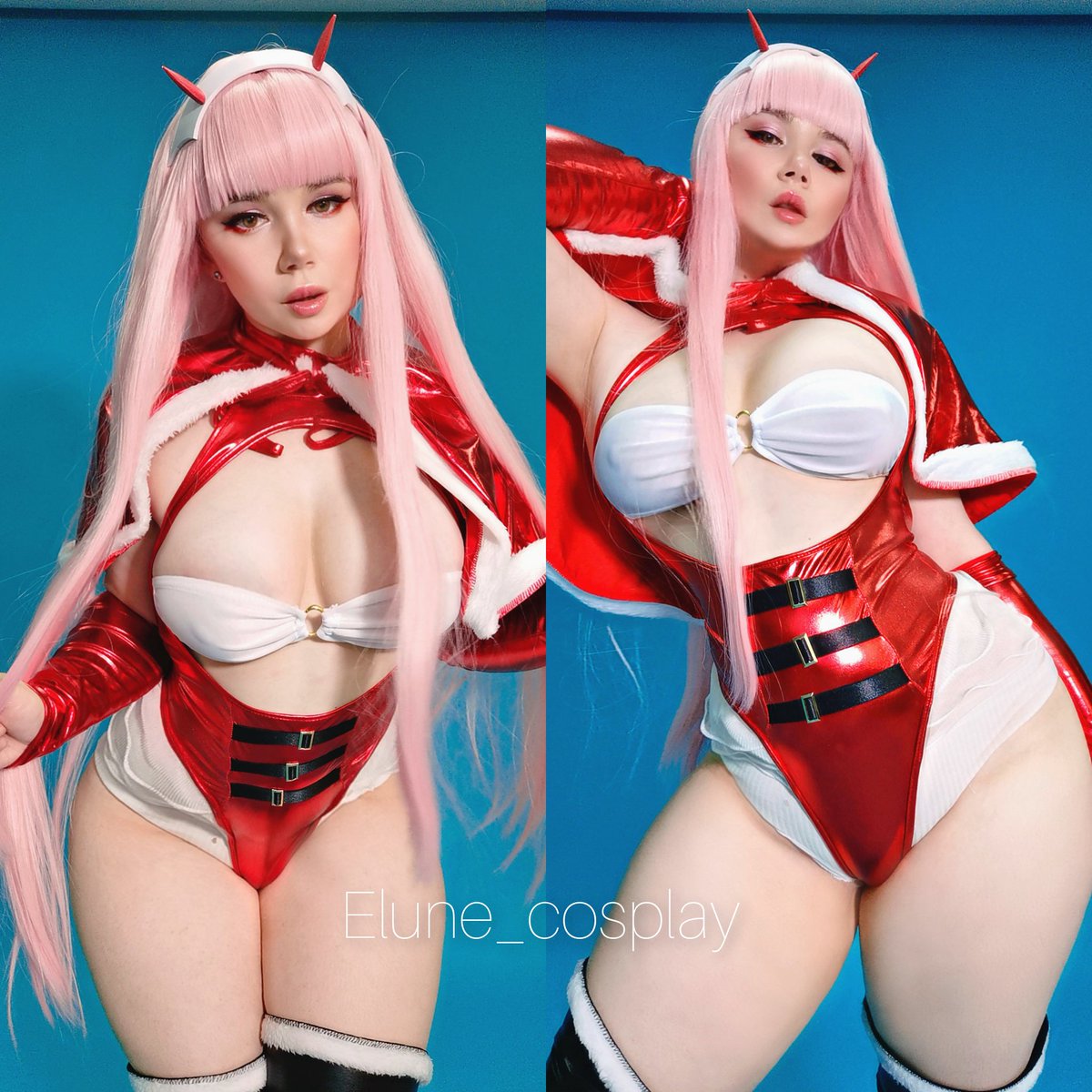 Zero Two cosplay for you 🍭 More of this H 🔥 t candy on my 🅾 ️F #Darlingi...