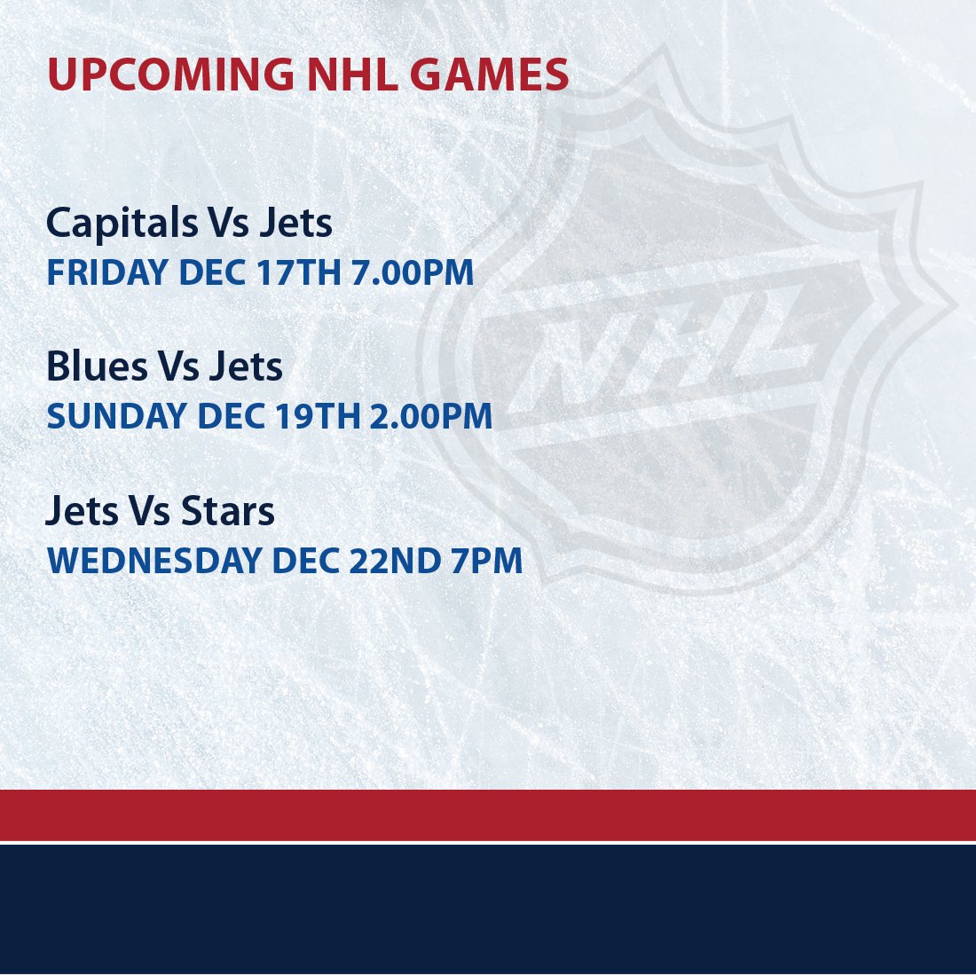 stoneangelbeer's tweet photo. Some upcoming #nhljets games on our wall. #craftbeercorner a} https://t.co/DbZRk9QyCq