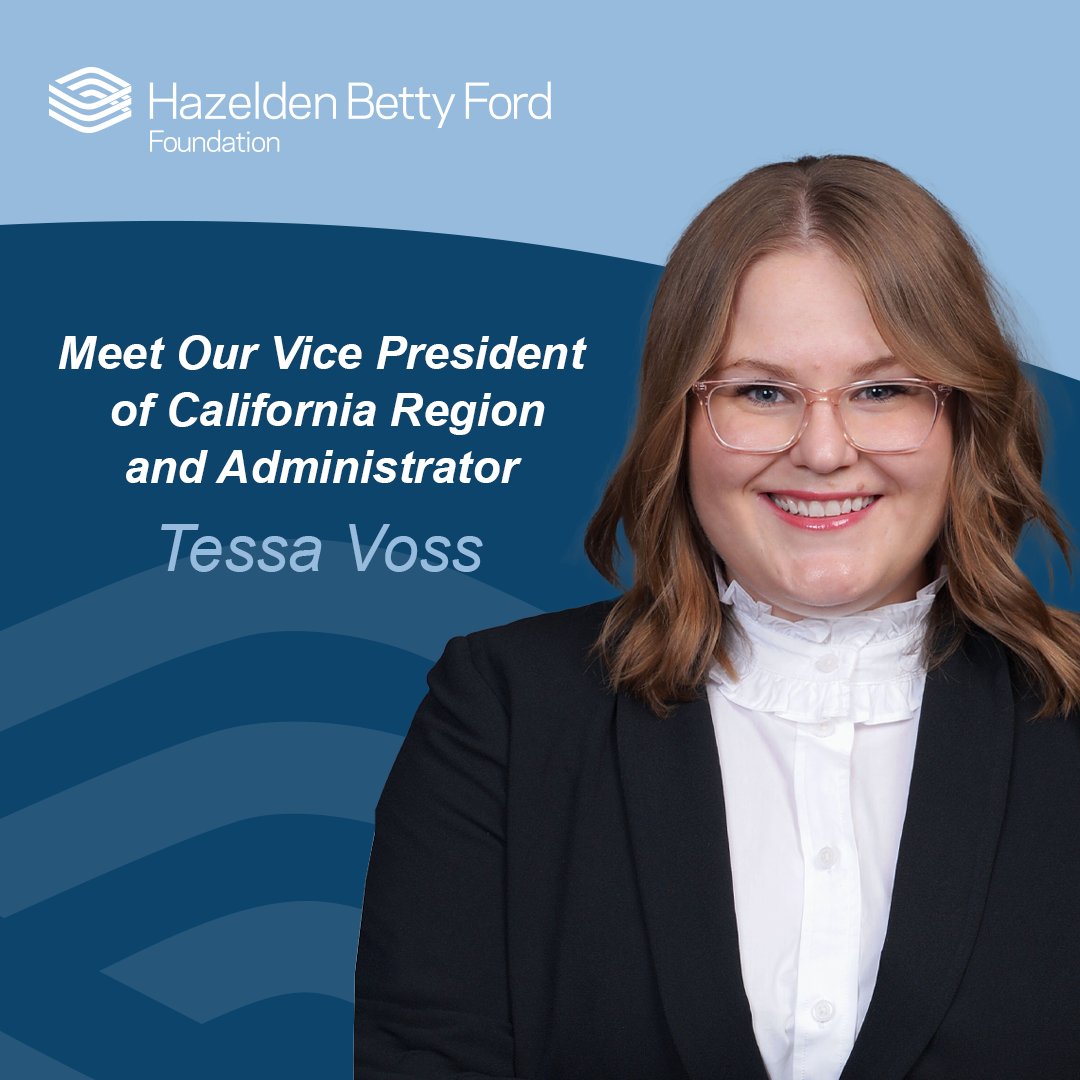 Clinician, educator and administrator Tessa Voss will lead the pioneering Betty Ford Center into its fifth decade. Read now. bit.ly/3mbxKeB