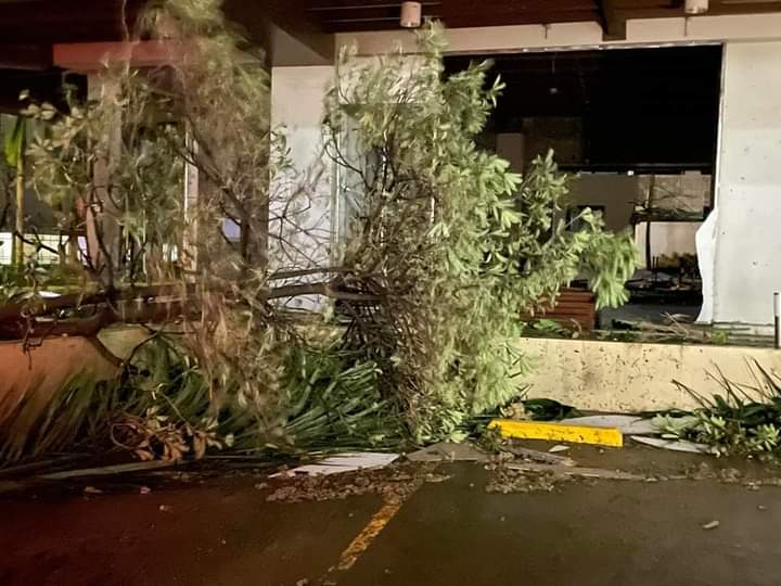 PJCorg's tweet photo. LOOK: Photos of IT Park located in Cebu City, Completely destroyed due to the strong winds brought by Typhoon Odette. https://t.co/xDgEvMFTcc