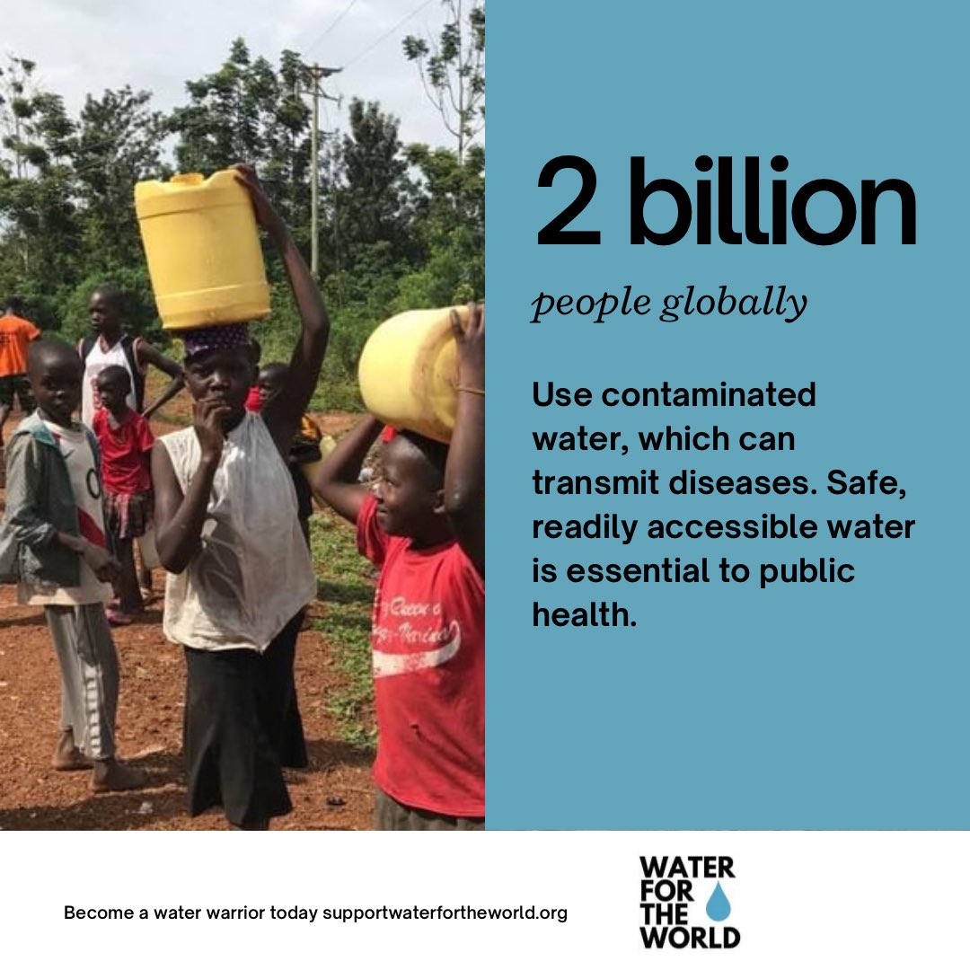 Water is life, yet access to this essential resource in Africa isn’t universal. 1 in Africans faces water scarcity, &amp; approximately 400 million people in sub-Saharan Africa lack critical drinking water. Access to clean, affordable drinking water is a fundamental human right.