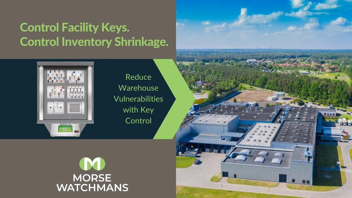MorseWatchmans1's tweet image. Control Facility Keys and Control Inventory Shrinkage. Reduce Warehouse Vulnerabilities with Key Control. #DistributionSecurity #KeyControl #SupplyChainSecurity

hubs.ly/Q010rmLQ0