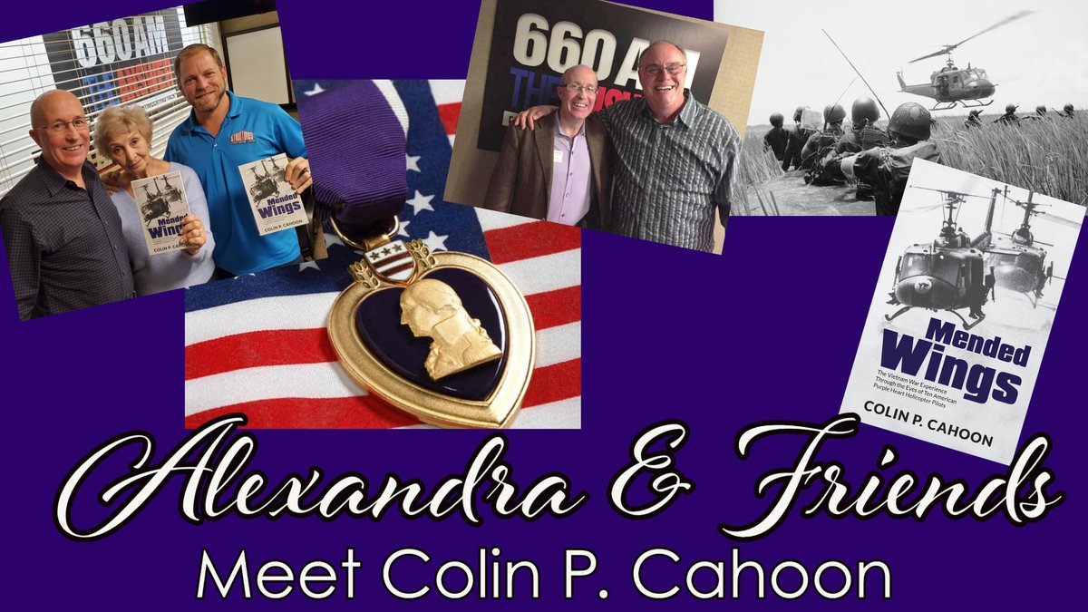 Author Colin P. Cahoon joins Alexandra and Friends to discuss his book "Mended Wings: The Vietnam War Experience Through the Eyes of Ten American Purple Heart Helicopter Pilots."
adbl.co/3lk9qqG
