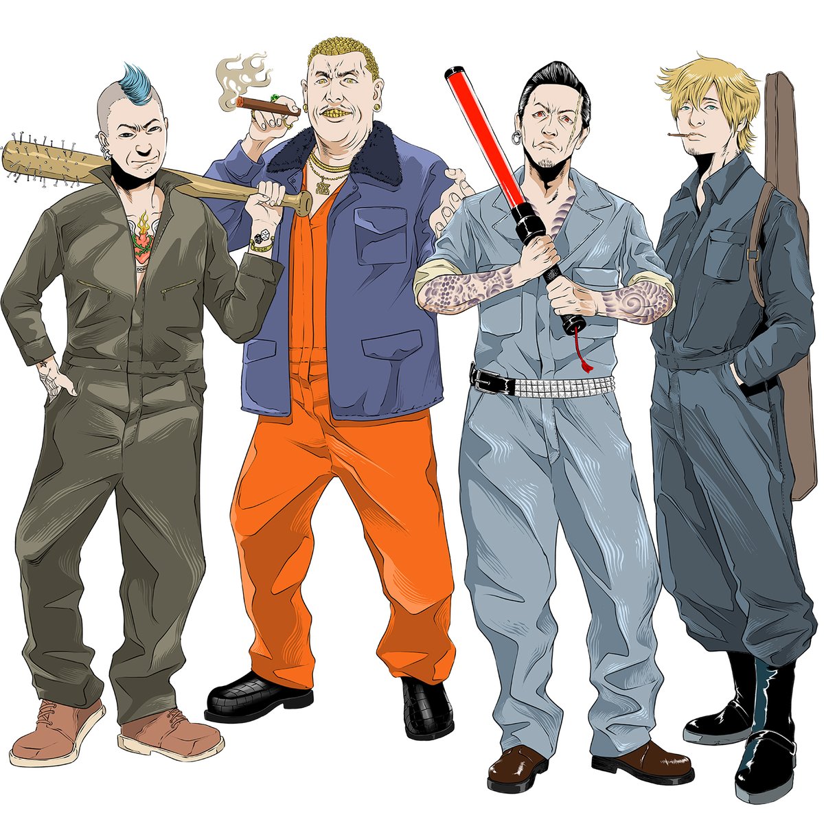 biondychopper's tweet photo. これはグッズにはしてないけど、勢い余って描いたやつ。キャラものは描いてて楽しい https://t.co/XpvvLN13Xg