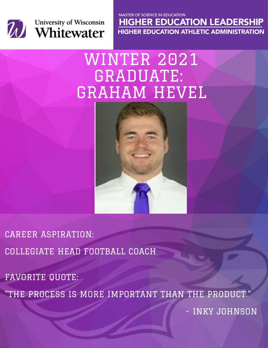 Congratulations Graham Hevel!