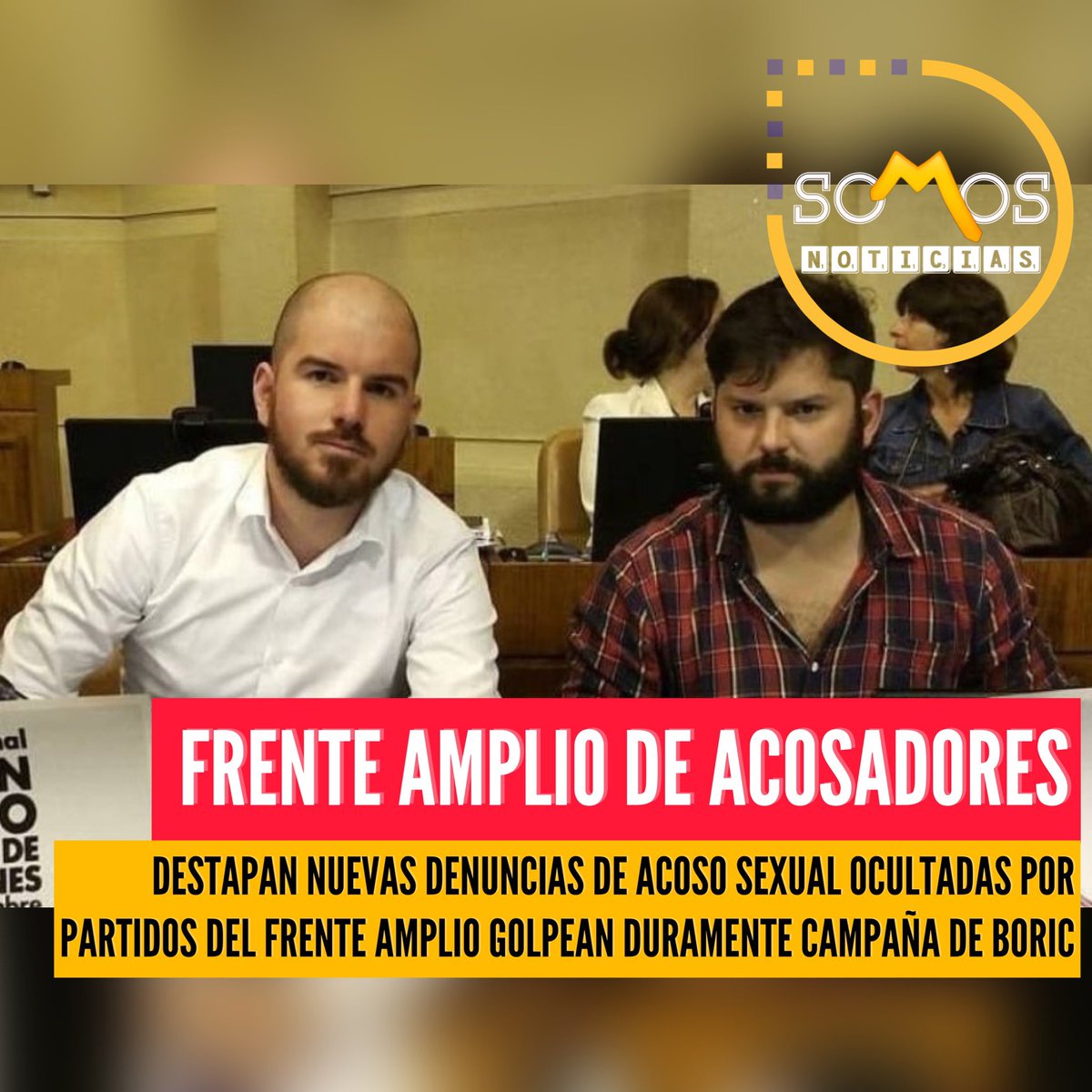 SomosConceCL's tweet photo. Se repite la historia: nuevo caso de acoso sexual silenciado por partidos del Frente Amplio. La concejala de Revolución Democrática @KenaLorenziniL acosó laboral y sexualmente a funcionaria municipal. Conglomerado de Boric aplicó protocolo para silenciar denuncia #ELECCIONES2021 https://t.co/zJoufO2gb8