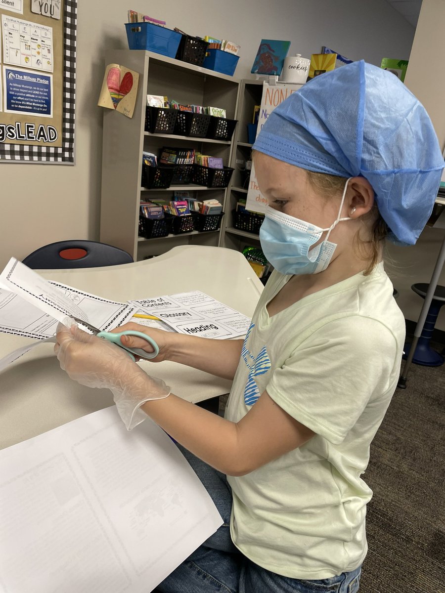 julietien's tweet photo. It’s a beautiful day to save lives in 3rd grade. #mustangsLEAD https://t.co/gh6HXHIjjg