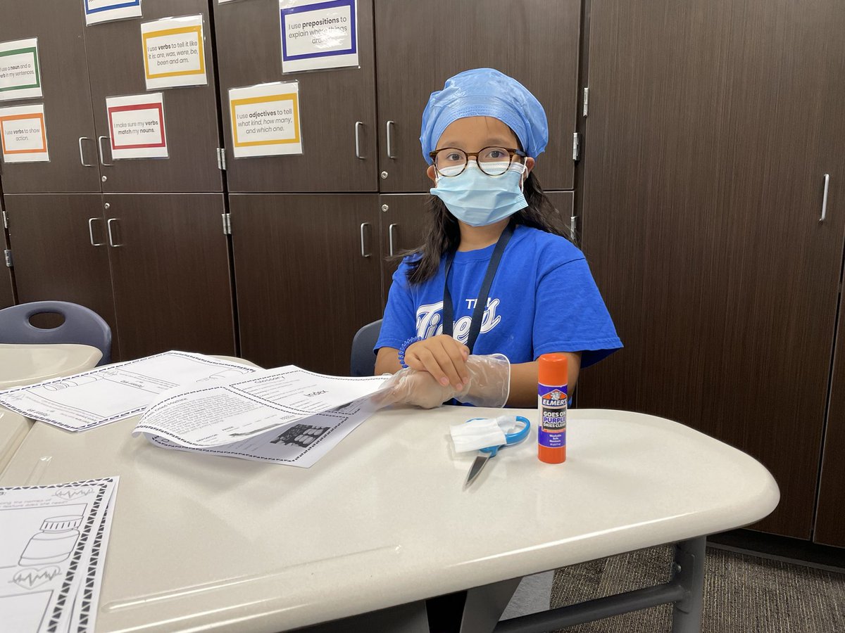 julietien's tweet photo. It’s a beautiful day to save lives in 3rd grade. #mustangsLEAD https://t.co/gh6HXHIjjg