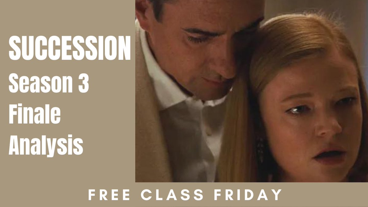 ScreenwritingU's tweet photo. #FreeClassFriday
SUCCESSION Season 3 Finale
The finale's use of:
🗡Setting us up and then surprising the hell out of us!
🗡Deception, secrets, covert agendas, and conspiracies.
🗡Intrigue, suspense, dilemmas, and betrayal.
https://t.co/tqmKDwOoT2
#screenwriting #successionfinale https://t.co/Jj6zHhgvGI