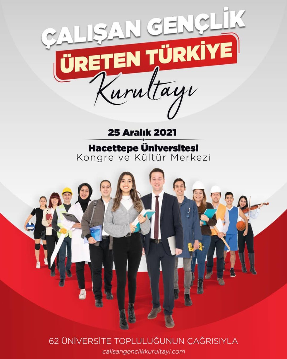 Türkiye'nin sorunları karşısında umutsuzluğa kapılmıyoruz. Ülkemizin sorunlarını çözmek için çalışmak, üretmek istiyoruz.

Atatürk’ün bizlere verdiği görevi başarmak, geleceğimizi kendi ellerimizle kurmak istiyoruz. 

Gençlik Neİstiyor sen de cevapla :)
calisangenclikkurultayi.com/anket/