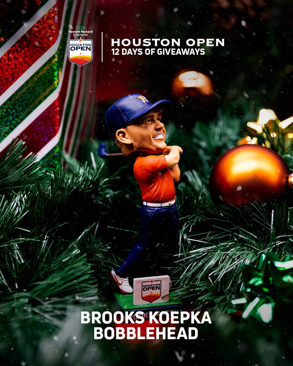 The one we know you've been waiting for...

Follow <a href="/HouOpenGolf/">TCHHouOpen</a> &amp; Retweet this tweet for a chance to win a Brooks Koepka Bobblehead!