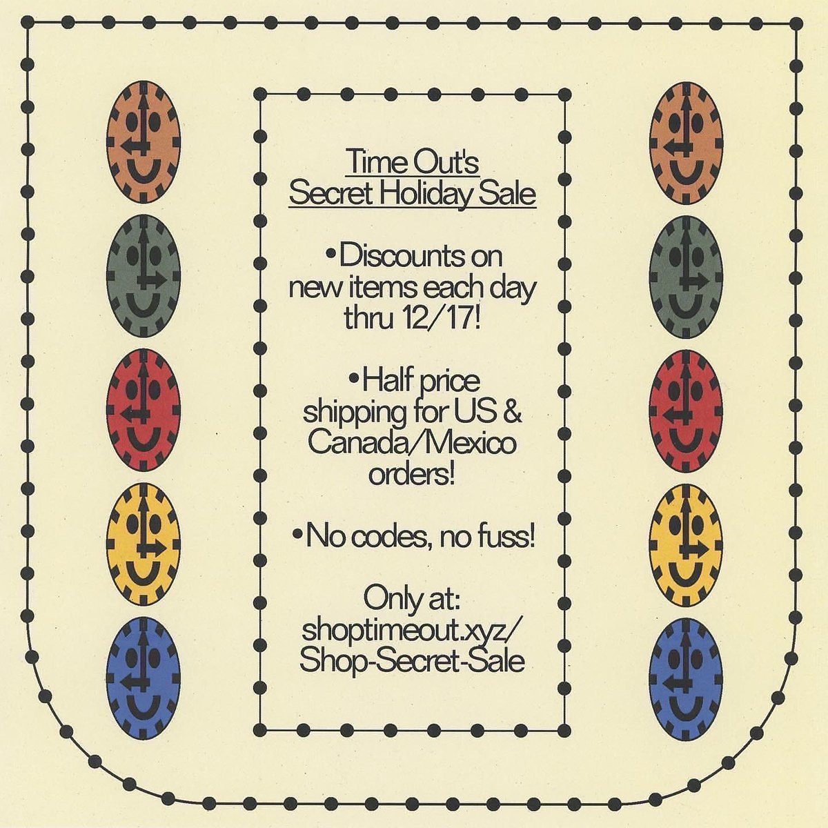 lauralucy_f's tweet photo. ⏰There’s a #secretholidaysale happening at Time Out! Get a record or mag for someone u love! US and CA/MX orders: enjoy half price shipping. No fuss, no codes! 90% guaranteed that this week’s US orders will arrive in time for Xmas… https://t.co/YaLZMMK2aQ 👀 https://t.co/dg2j77Tk17