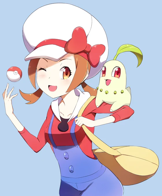 コトネちゃんとチコリータHGSSまたやりたくなってきた>< 