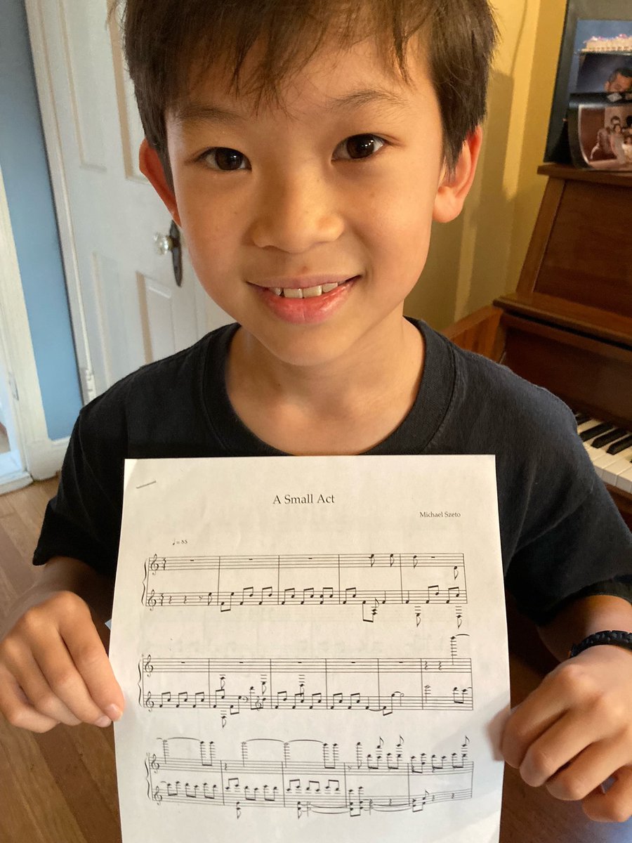 APS_FleetES's tweet photo. FALCON FEATURE: Huge congratulations to Michael‼️ Winner of the Award of Excellence in Music Composition - Intermediate Division! We are so excited and proud to celebrate Michael’s accomplishment. 🎼 🎹🎶 #art #music #APSmusic #Elementary #APSisAwesome #musician https://t.co/VdULGaIdgt