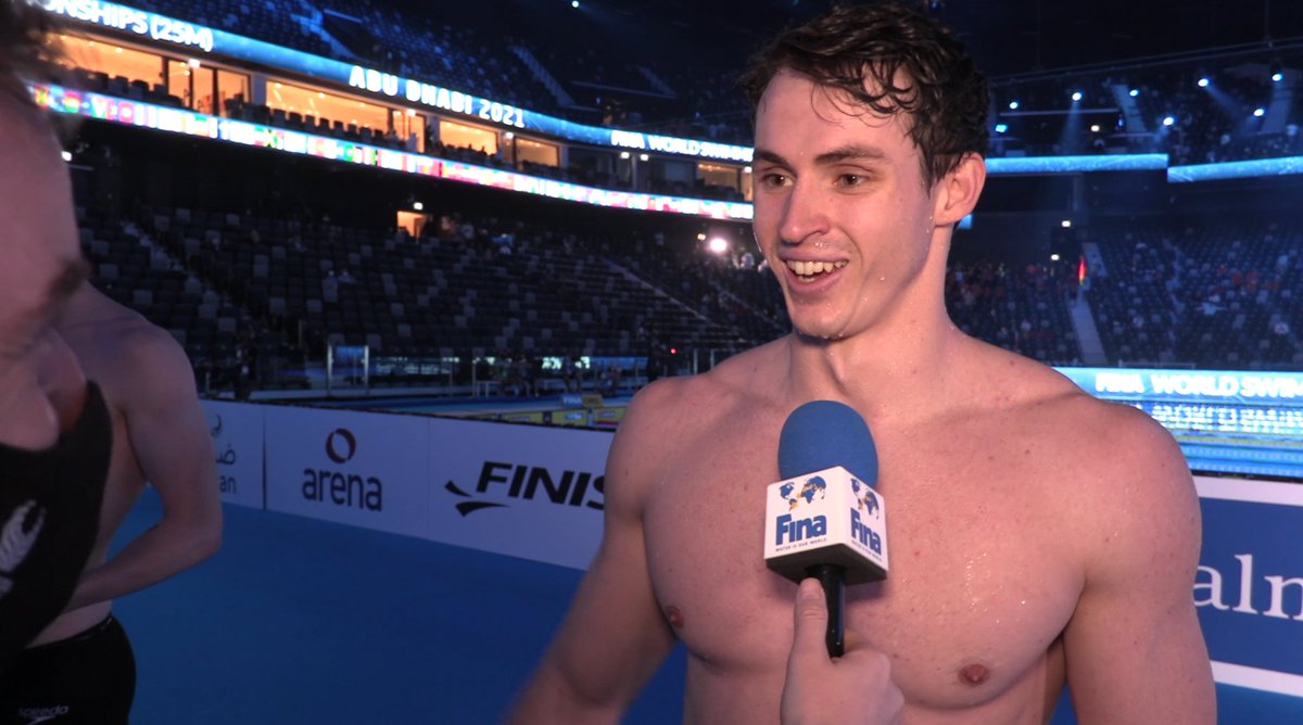 Great to see <a href="/BenProud/">Ben Proud</a> smiling &amp; loving swimming again. He's such a unique talent GB is lucky to have &amp; he's been through more than many know.

He was part of the "brilliant" GB record-breaking relay team today &amp; says he's expecting some "fast and fun" races this week.