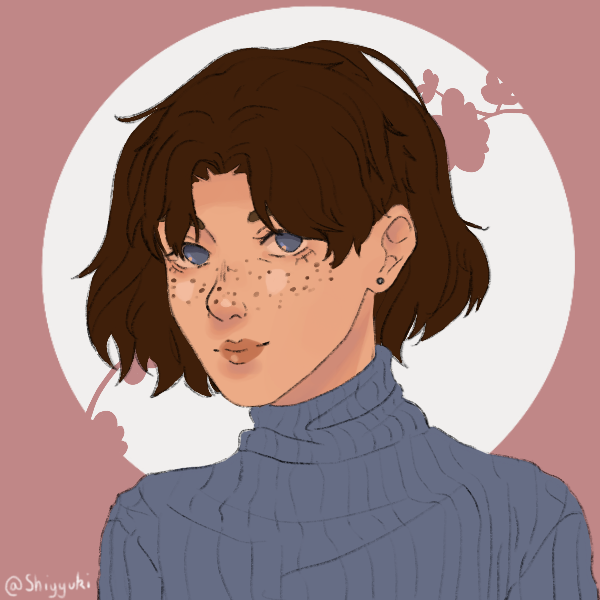 probably the closest thing I'd ever do to a face reveal but it turned out cute 😊