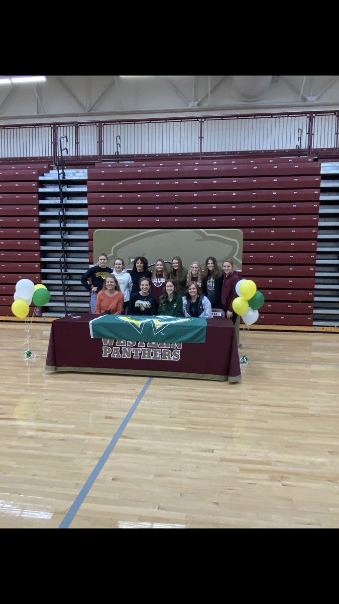 Shout out to Hillary Griffin on signing her letter of intent with Wayne State to play basketball.  We are super proud of you!! <a href="/hillary13myers/">hillary</a>