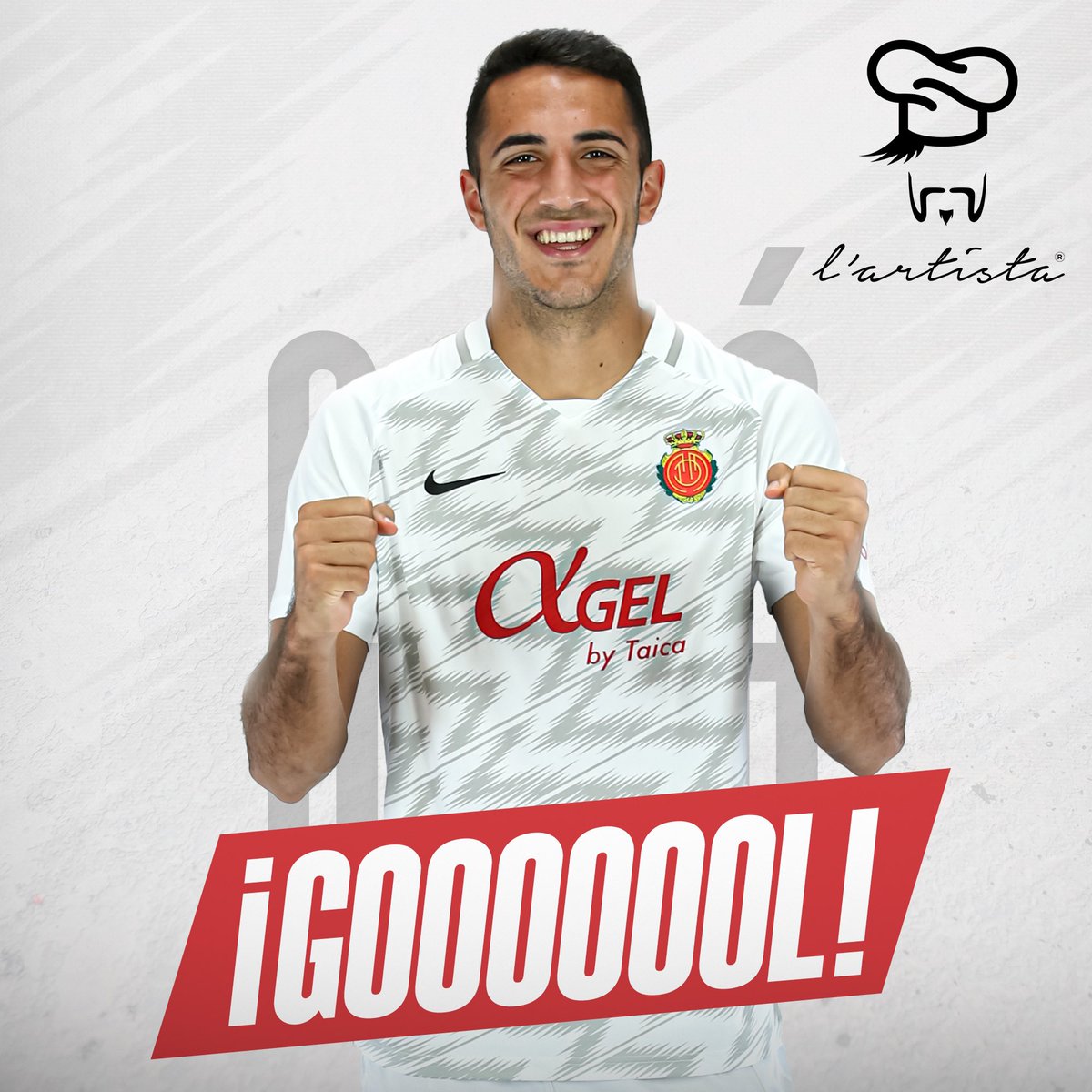 👺 ¡Se estrena Gayà! El canterano celebra su primer gol con el primer equipo.

🙌🏼 Cap amunt!

<a href="/lartistagroup/">L'Artista Mallorca</a> #CopaDelRey 0-4