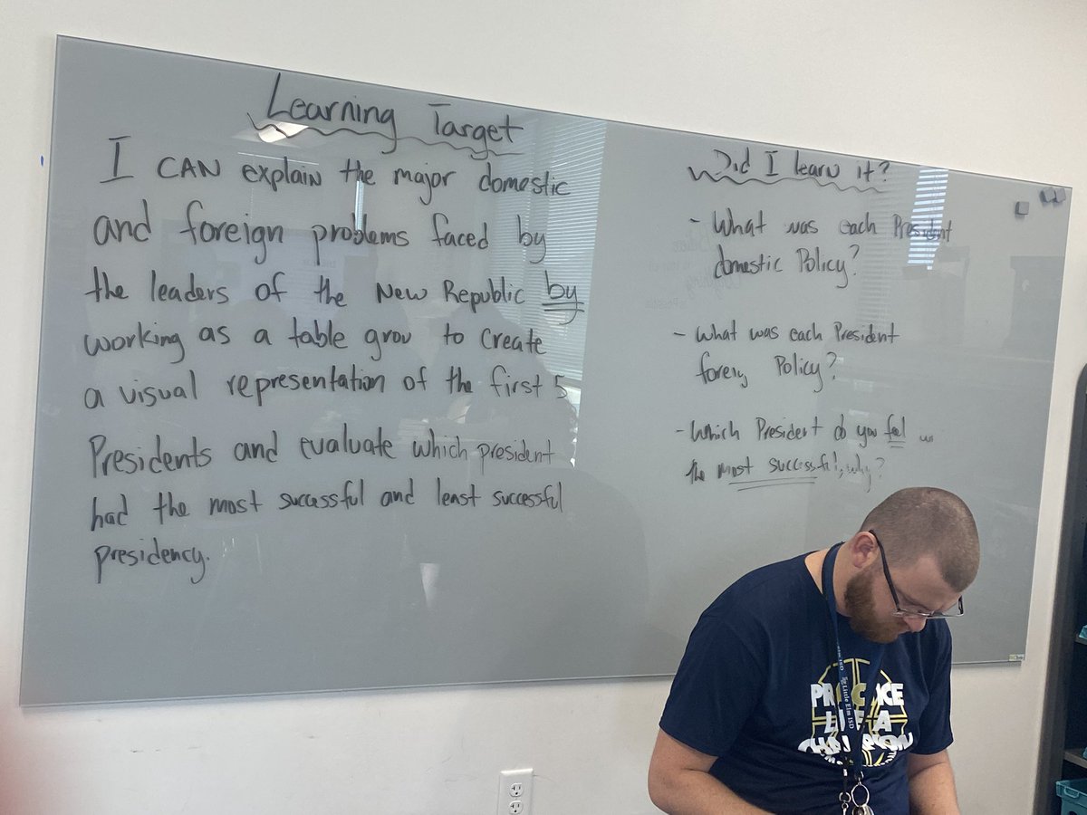 11TXLessonStudy's tweet image. Teachers have the power to make small changes to instruction that leverage learning to the highest degree. This week, 8th gr SS students  @strike_leisd showcased their ability to collaborate in groups to evaluate presidents using co-created criteria. Go #TXLS team!