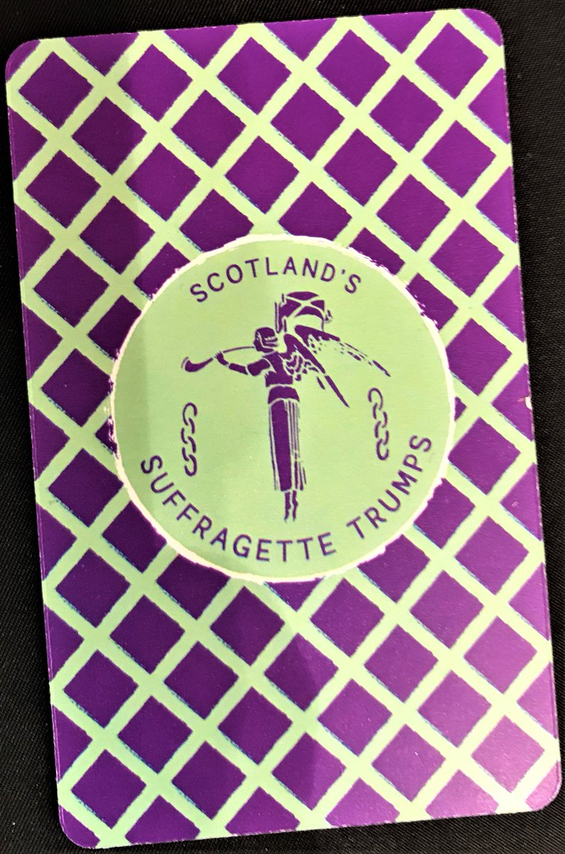 Studio_FV's tweet photo. #ProtestandSuffragettes's trump cards are an elegant corrective to historical airbrushing. Get a new understanding of the role played by Scots women in the suffragette movement. @ScotSuffragette @lizfable @Creative_Ren @jeanmcameron @ScotSuffragette @ninabake2 @Katherinejkirk https://t.co/fsGvkmmWiH